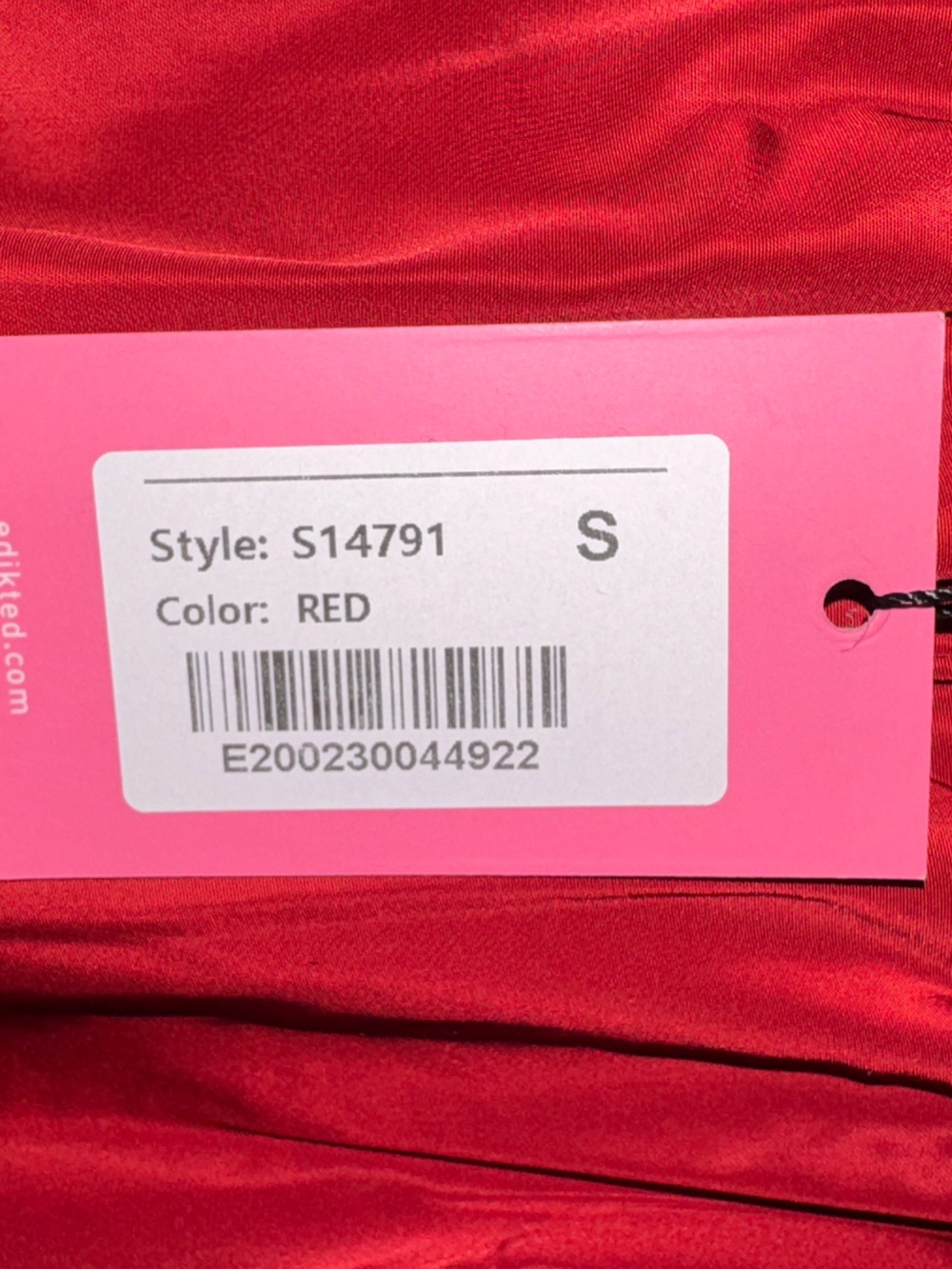 Edikted Remy Bow Ribbon Track Pants - Picture 9 of 9